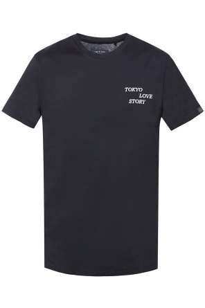 T-shirt z wyszytym napisem, zdjęcie 1 T-shirt z wyszytym napisem od Rag & Bone